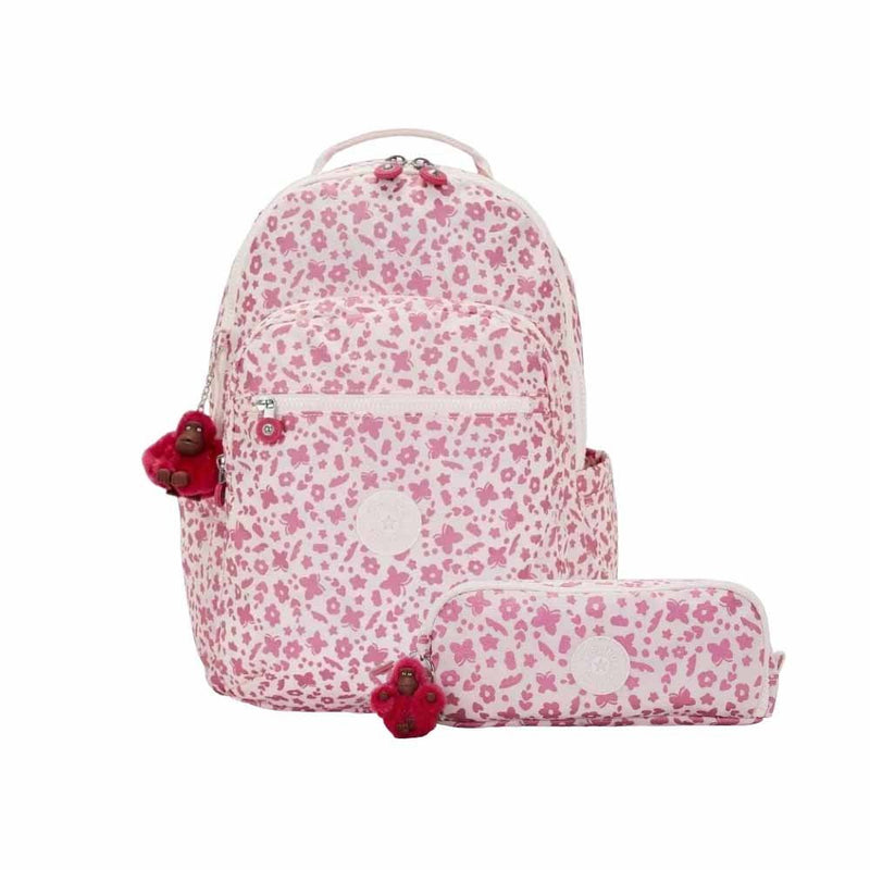 Kit Kipling Mochila e Estojo