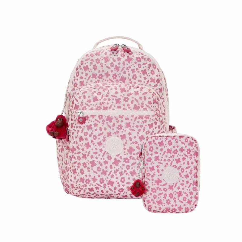 Kit Kipling Mochila e Estojo
