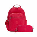 Kit Kipling Mochila e Estojo Unissex
