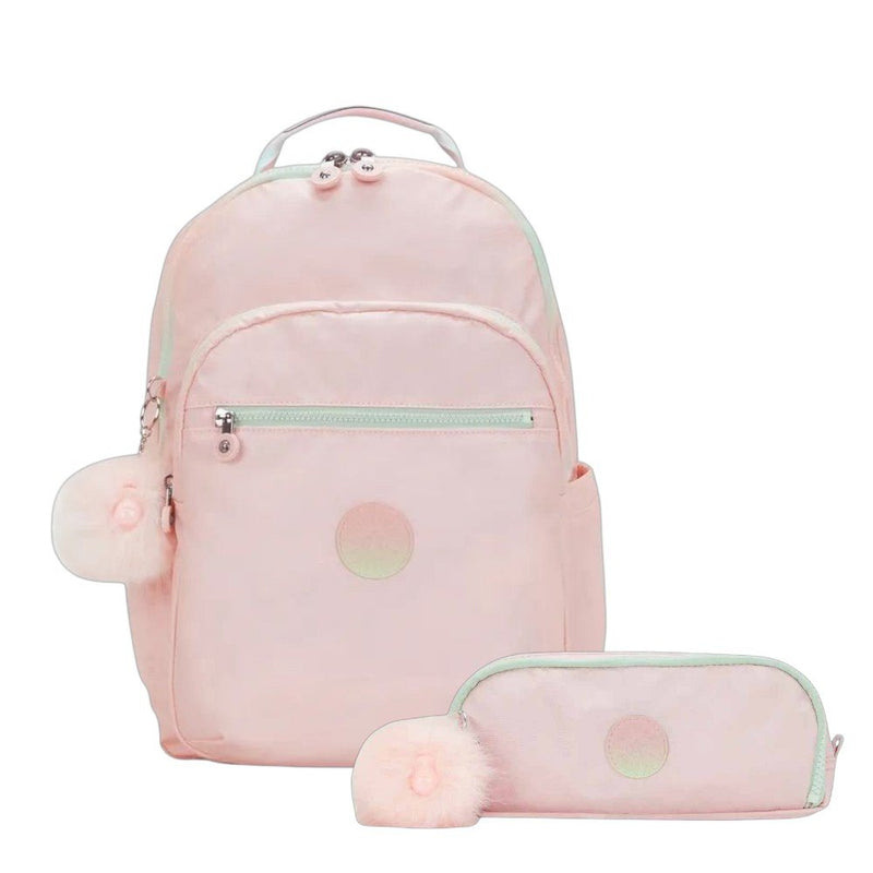 Kit Kipling Mochila e Estojo