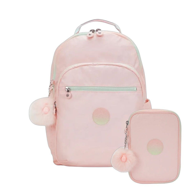 Kit Kipling Mochila e Estojo