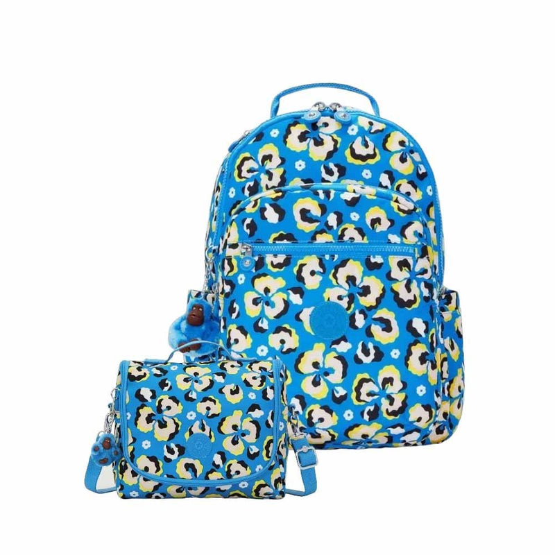 Kit Kipling Mochila e Lancheira