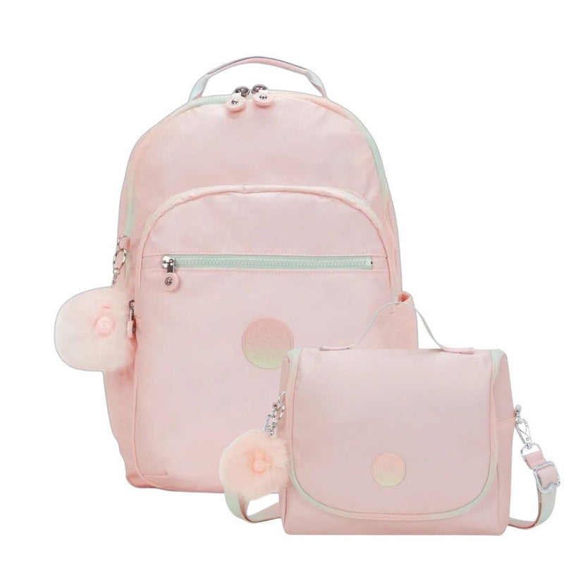 Kit Kipling Mochila e Lancheira