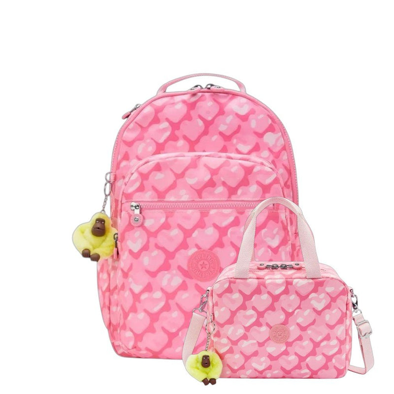 Kit Kipling Mochila e Lancheira