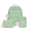 Kit Kipling Mochila, Estojo e Lancheira Unissex
