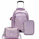 Kit Kipling Mochila, Estojo e Lancheira